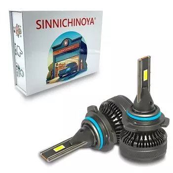 50 Вт x 2 Всего 100 Вт HB4/9006 6000K Белая светодиодная фара, Противотуманная фара, 16000 лм для HB4/9006