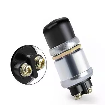 50A 12V Универсальный автомобильный переключатель для грузовиков, кнопочный звуковой сигнал, стартер для запуска двигателя для автомобиля/грузовика/лодки