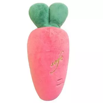 50Cm Cartoon Plant Smile Carrot Plush Toy Cute Simulation Vegetable Carrot Pillow Dolls Stuffed Soft Toys For Children Gift оранжевый