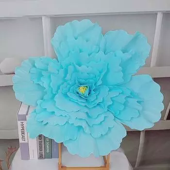 50CM PE Foam Rose Flower Photo Props Background Wall New Peony False Flower