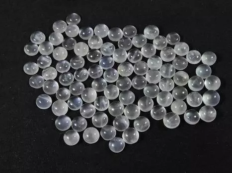 50Cts. Natural Baby Pink Rose Quartz Round Loose Gemstone 88Pcs lot 04X04MM RQ-1364