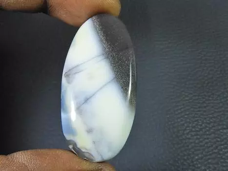 50Cts. Натуральный перуанский голубой опал овальный кристалл кабошон россыпью драгоценный камень 24X48MM SK-2488