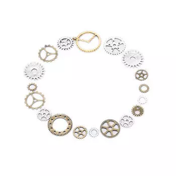 50G Watch Parts Steampunk Cyberpunnk Cogs Gears Diy Jewelry Craft Art