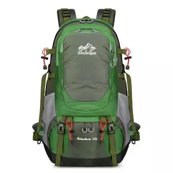 50L Кемпинговые рюкзаки Водонепроницаемые походные сумки Многокарманный рюкзак для альпинизма Спортивный походный рюкзак большой вместимости