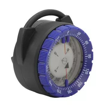 50M подводный компас для дайвинга светящийся магнитный водонепроницаемый трубный зажим компас для дайвинга для подводного плавания синий