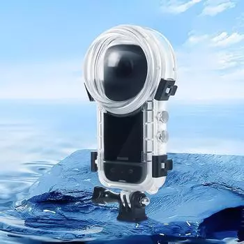 50M водонепроницаемый корпус для Insta360 X4 - подводный защитный корпус с адаптером крепления