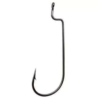 50PCS 4#-5/0# Wide Belly Crank Hook High Carbon Steel Sea Fishing Hook Freshwater 8#