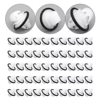 50pcs A9109910000 Side Body Moulding Strip Trim Clips For Mercedes