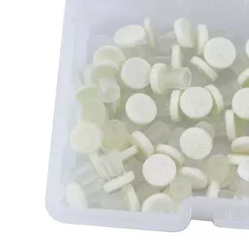 50Pcs/Box Dental Composite Polishing Disc Kit Paste-Impregnated Composite Finishing Mandrel High Gloss Polishing Dental Material onesize