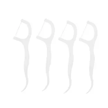 50Pcs/Box Toothpick Tooth Stick Floss Ultra-Thin Dental Flosser Oral Hygiene Dental Health Plastic Floss