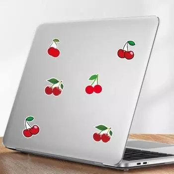 50 шт. наклейки с вишней водонепроницаемый телефон фруктовый узор виниловые милые наклейки ПВХ искусство многофункциональный чехол для ноутбука чемодан