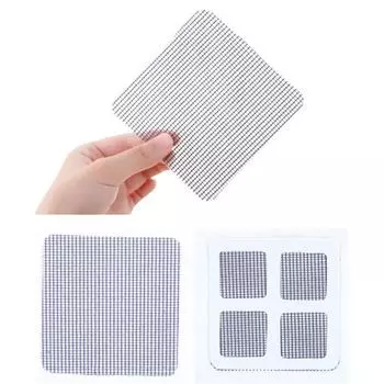 50 шт. наклеек для ремонта сетки, мягкие, самодельные, непромокаемые, прочные, антимоскитные наклейки для ремонта оконных экранов, семейный аксессуар 50pcs