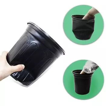 50 шт. мешок для рассады гибкий горшок для растений садовый питомник семена стартовые цветочные горшки для суккулентов рассада черенки пересадка