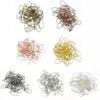 50шт французские крючки для серег DIY Изготовление ювелирных изделий Поиск латунных проводов для ушей 25 мм 25mm бронзовый