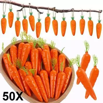 50шт имитация мини-пены с овощами и морковью 10PCS