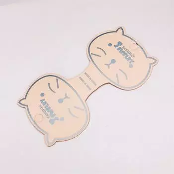 50шт кошачье лицо крафт-бумага упаковочная бирка карты ручной работы ювелирные изделия для волос штамп