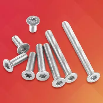50шт M3 Нержавеющая сталь SS304 Плоская звездочка Машинные винты Болты M36