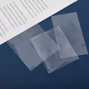 50шт милые аксессуары для волос картонные этикетки для карточек с плоским ртом сумка для карточек 6