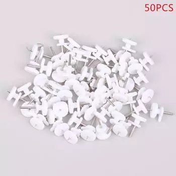 50шт невидимые настенные гвозди живопись рамка держатель фото вешалка крючки 50PCS