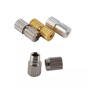 50шт родий винт застежки ожерелья браслет изготовления ювелирных изделий разъем Diy поиск 2.5*6mm серый