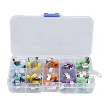 50шт стоматологические матрицы секционные металлические контурные матрицы из нержавеющей стали для стоматологии