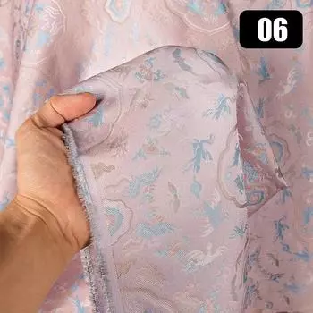 50x145 см жаккардовая парчовая ткань в китайском стиле чонсам ханьфу платье сценическая одежда сумка атласная ткань материал для шитья своими руками 0.5Mx1.45M