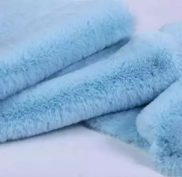 50x170 см Мягкая искусственная меховая ткань Утолщенная имитация плюшевой ткани из кролика Мех 2 см Сделай сам воротник пальто/Одежда Аксессуары/Шарфы 50x170cm