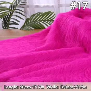 50x180 см плюшевая искусственная меховая ткань 10-12 см длинная искусственная меховая ткань сделай сам костюм фон фото реквизит ручная работа швейное ремесло 50x180cm