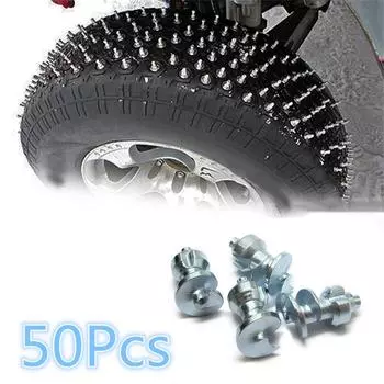 50x автомобильные мотоциклетные шины зимние шины шипы винты снежные шипы для обуви квадроцикл