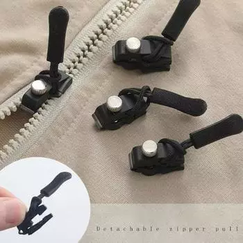 50x набор для ремонта съемных молний 3 разных размера для мгновенного застегивания молний S-50Pcs