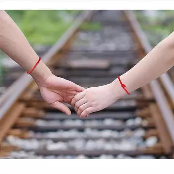 50X шнуров-ниток Каббала счастливые браслеты против сглаза для успеха красный черный красный