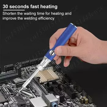 510 Thread Pen Solder Iron 3 Gear Регулируемое напряжение 350/650/1100mAh Мини паяльник в комплекте с USB зарядным устройством Набор сварочных инструментов