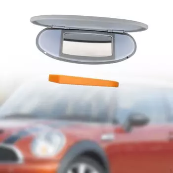 51167361833 Автомобильный солнцезащитный козырек, зеркало, ремонтные детали, премиум, простая установка, макияж серый