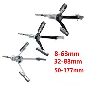 51-177 мм трехкулачковая шлифовальная машина для цилиндров, шлифовальная машина для внутреннего диаметра, стальной автомобильный двигатель, тормозной цилиндр, хонинговальный инструмент, гибкий вал, хонингование