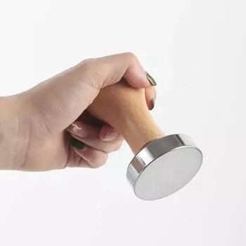 51/53/58 мм эспрессо темперы машина для приготовления порошка деревянная ручка дозатор кофейного порошка наполнитель основание пресс-коврик инструменты бариста аксессуары 51mm