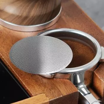 51/53/58 мм кофейный фильтр пластина сменный фильтр с обратной промывкой сетчатый фильтр для кофемашины ручка шайба экран