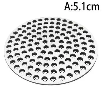 51/53/58 мм кухонный фильтр для кофемашины из нержавеющей стали с двойным слоем тонкой фильтрации для аксессуаров Portafter Espresso 51mm