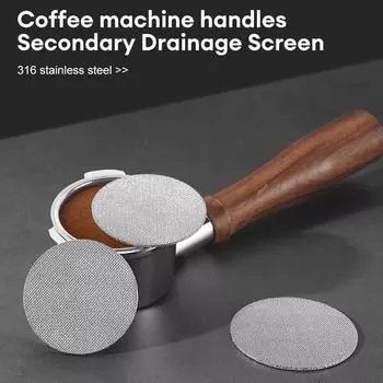 51 53 58mm Espresso Puck Screen Metal Reusable Filter For Espresso Portafilter Filter Basket Professional Barista Filter Mesh