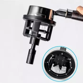 51 53 58MM Espresso Stirrer Distribution Adjustable Height Magnetic 10 Needles 58MM