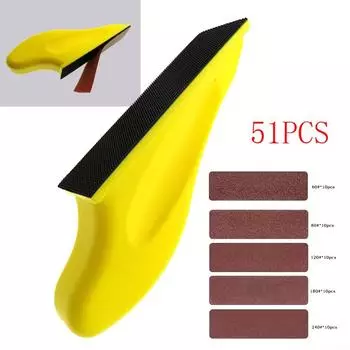 51 шт., полировальный диск, зернистость 60-240, сменные шлифовальные станки для деталей