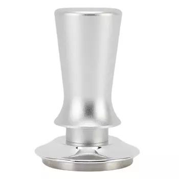 51mm Coffee Tamper 304 Stainless Steel Coffee Powder Constant Pressure Hammer for Coffee Machine L(for 6.5-9kg) серебряный