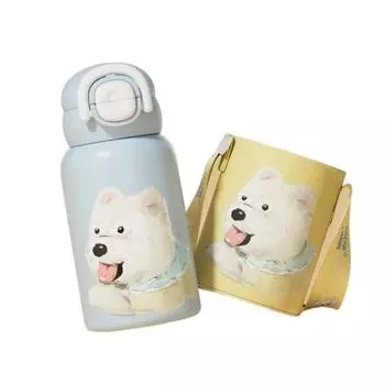 520 мл термос из нержавеющей стали с трубочкой, герметичный двухстенный детский стакан для школьников, мальчиков и девочек, кружка для горячих и холодных напитков без содержания бисфенола А розовый