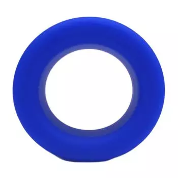 521MN Vivid Color Raw Silicone Root Ring 370 (Blue)
