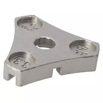 #52 Ключ для спиц из углеродистой стали 3,2/3,3/3,5 мм Инструмент для коррекции затяжки