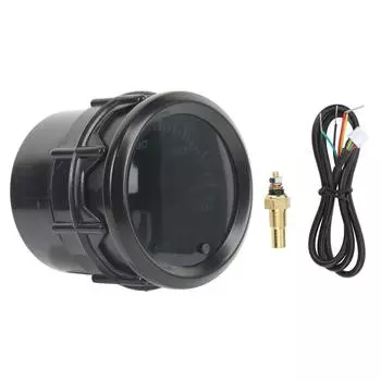 52 мм2 дюйма 7-цветный светодиодный измеритель температуры охлаждающей жидкости с датчиком для модифицированных бензиновых моделей