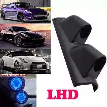 52 мм 2” A Pillar 2 отверстия для автомобильного датчика кронштейн для приборной панели для Nissan 180SX 200SX 240SX S13 S14 Skyline GT-R Sentra 370Z