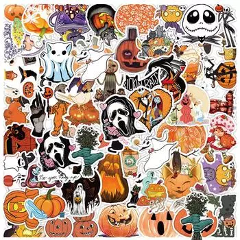 52 шт Хэллоуин наклейки призрак наклейки для DIY багаж ноутбук скейтборд мотоцикл велосипед наклейки