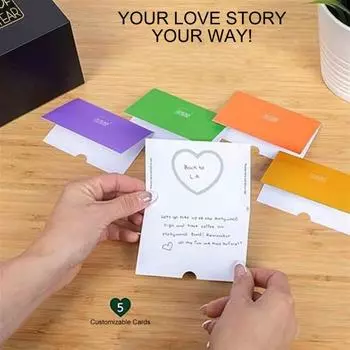 52 шт., конверты для свиданий, яркие цвета, романтическая ночная коробка для пары, запечатанные идеи для свиданий, подарки на годовщину свадьбы Sets