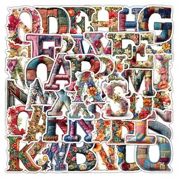 52 шт. Наклейки-граффити для украшения багажа ноутбука One Size