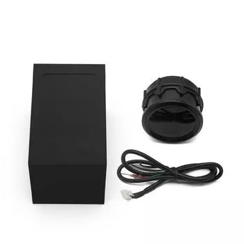 52mm 8-18v Fuel Level Gauge + Cable #do611f for Resistance Type Fuel Level Sensor